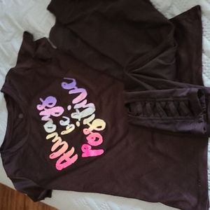 Girls athletic outfit